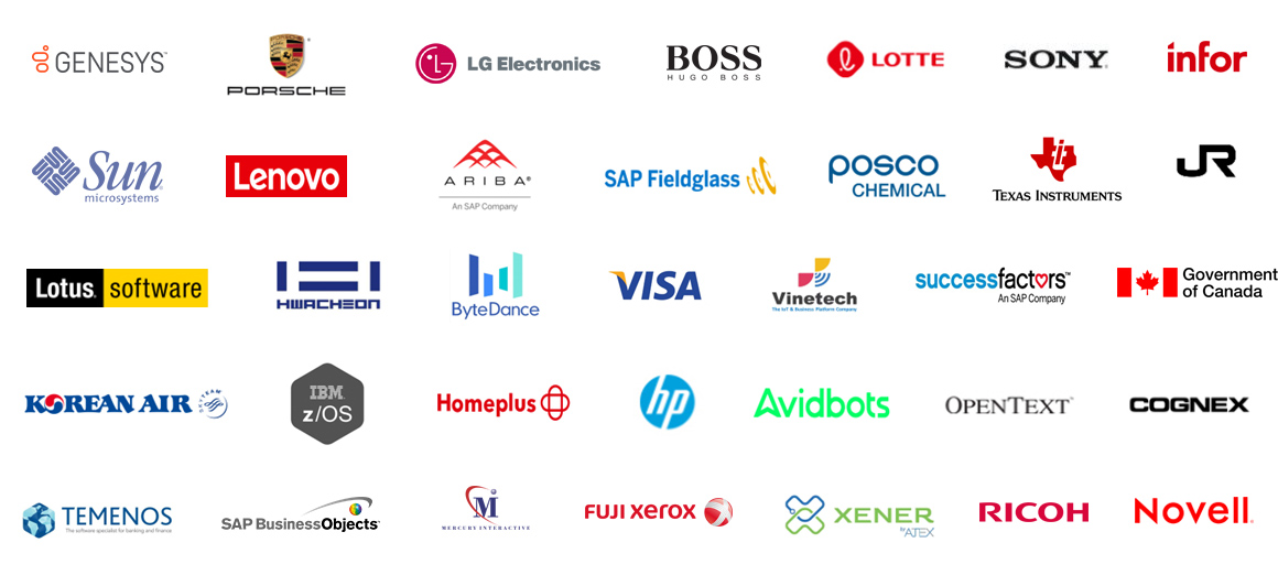 TRANSLATIONS-Clients-From-All-Industries Language Translation and Interpretation services, GENESYS, LOTTE, SONY, INFOR, SUN, LENOVO